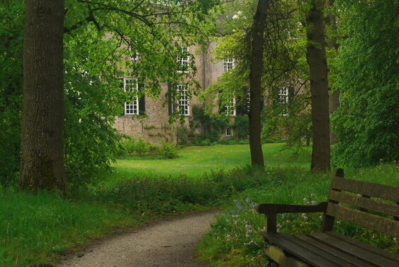Sfeerfoto parktuin Kasteel Hackfort